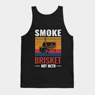 Funny briaket smoke meat legend gift Tank Top